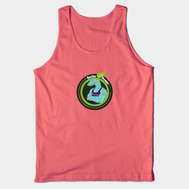 Gecko ECO power Tank Top by Dedert